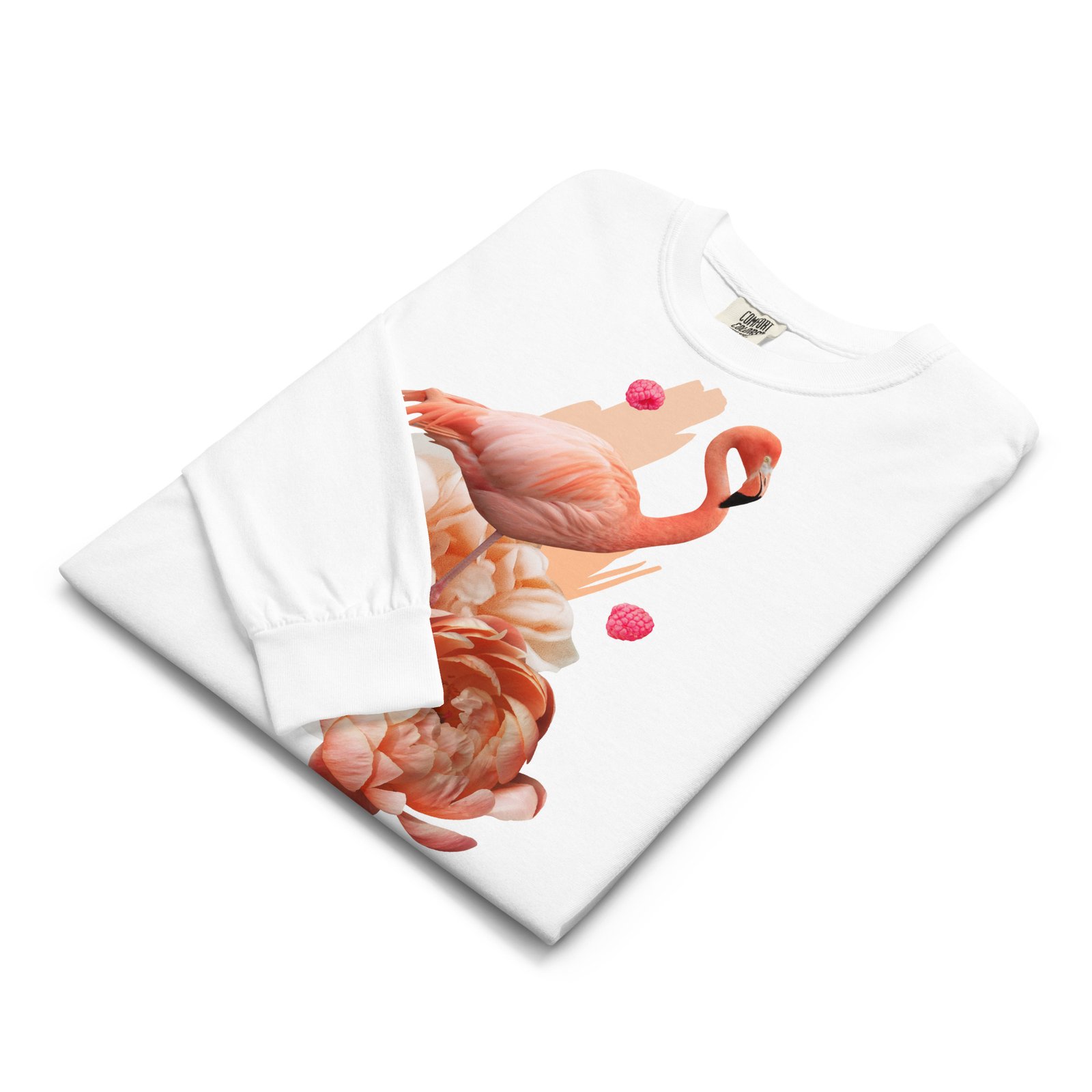 Haut unisexe à manches longues teinté – Image 6