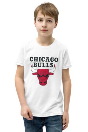 T-shirt à Manches Courtes pour Adolescent Chicago Bulls